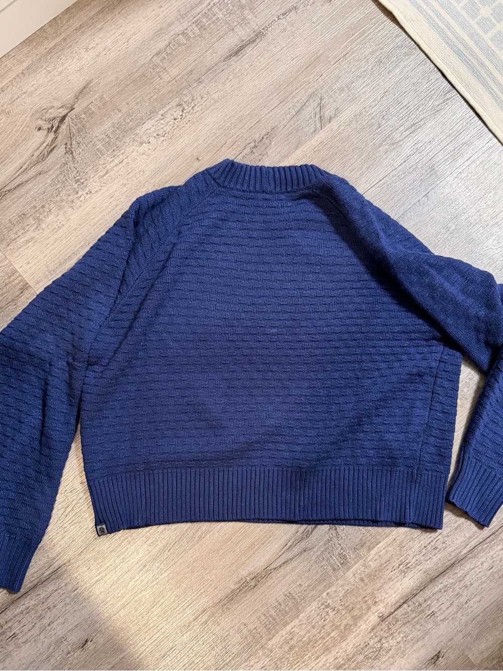 lululemon Texture Play Crew Sweater in Night Sea - Picture 3 of 5